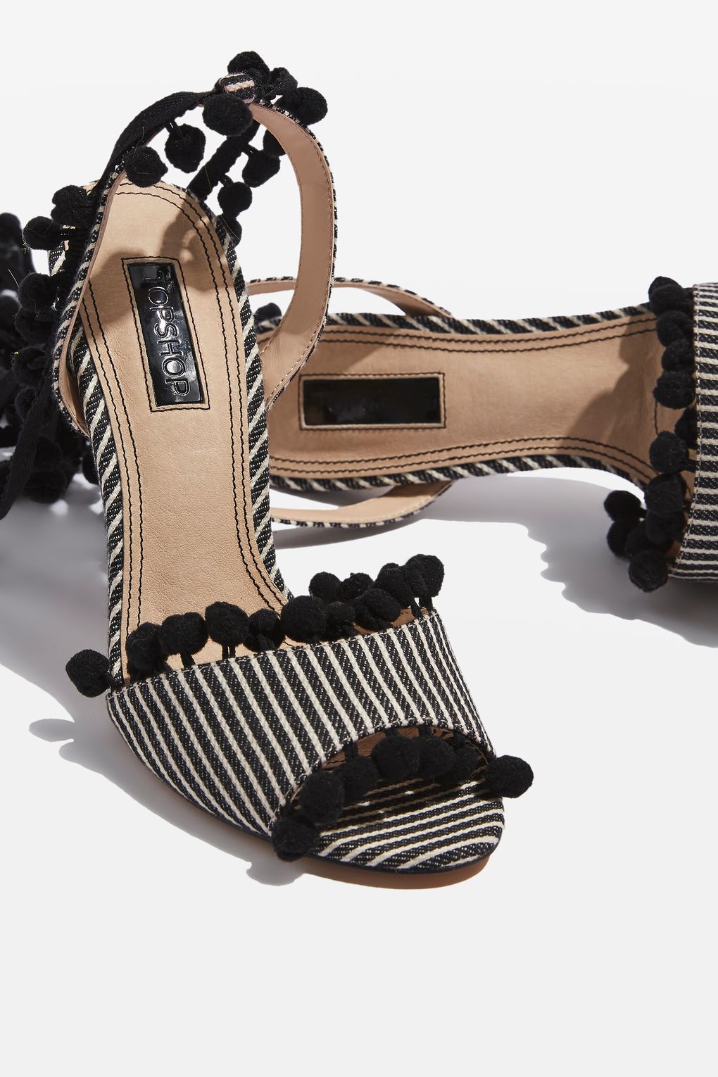 top shop sandal stripe blog